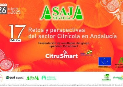 Cartel ASAJA-Sevilla abordará los retos y perspectivas del sector citrícola andaluz en la XVII edición de su…