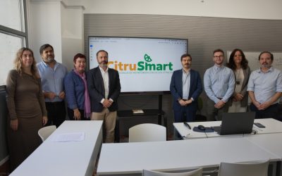 Foto Grupo Fotografía de familia de los socios del Grupo Operativo CitruSmart