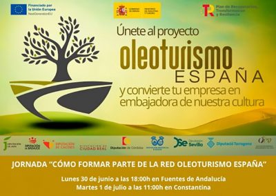 Imagen Jornada “Cómo formar parte de la Red Oleoturismo España