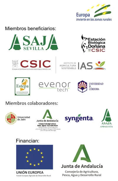 Logos miembros indibio Olivar ASAJA-Sevilla