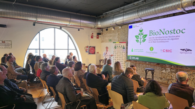 Los avances del proyecto BIONOSTOC, presentados en la jornada sobre Agricultura y Bioeconomía Circular en la Agricultura