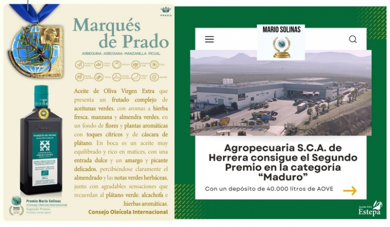 Premios a la Calidad Mario Solinas 2025, una celebración de la excelencia en el 25º aniversario Foto premios Marqués de Prado a la calidad Mario Solinas 2025