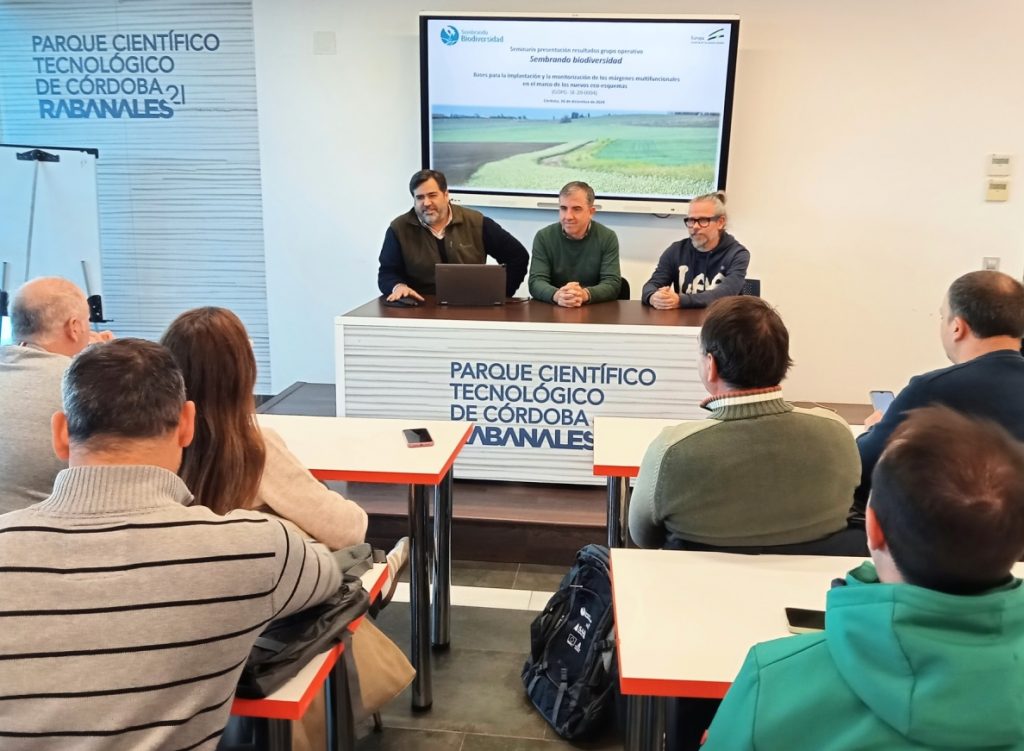 Foto fin proyecto El proyecto Sembrando biodiversidad en Andalucía, bases para la implantación y la monitorización de los márgenes Multifuncionales 