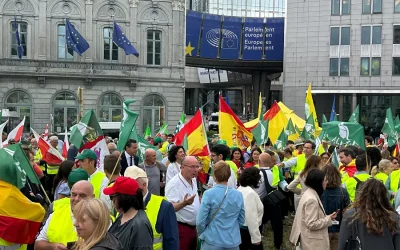 Foto ASAJA-Andalucía mostrará mañana en Bruselas su rechazo absoluto a la propuesta de Von der Leyen que entierra el actual modelo de PAC