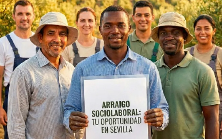 Foto ASAJA-Sevilla y Comisiones Obreras apuestan por el arraigo sociolaboral como una de las soluciones a la falta de mano de obra en el campo