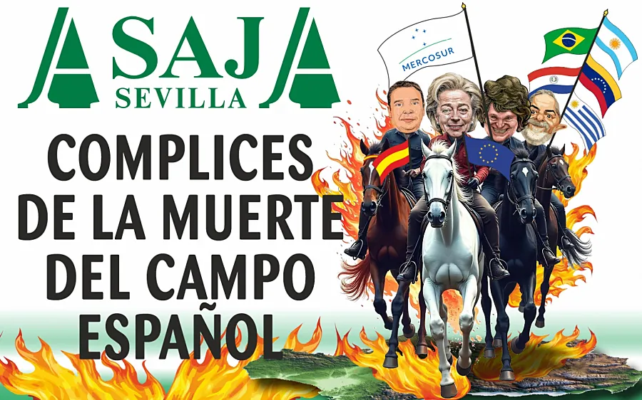 Foto Eduardo Martín: "Las políticas de la Unión Europea nos llevan a la destrucción y ponen en riesgo la autosuficiencia alimentaria"