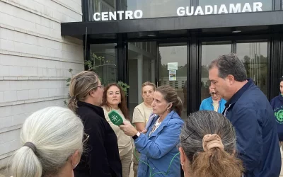 Foto El Centro Guadiamar conmemora el Día Internacional de las Mujeres Rurales con la visita de Canal Sur Radio