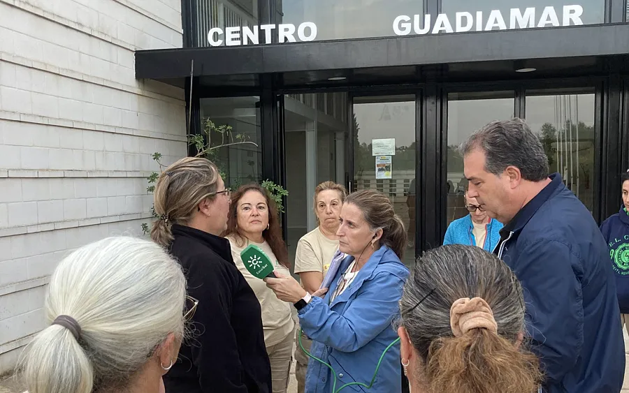 El Centro Guadiamar conmemora el Día Internacional de las Mujeres Rurales con la visita de Canal Sur Radio