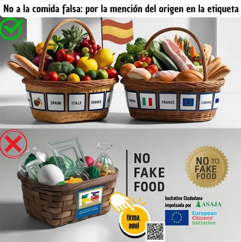 Foto Has firmado ya para exigir la mención del origen en la etiqueta de los alimentos?