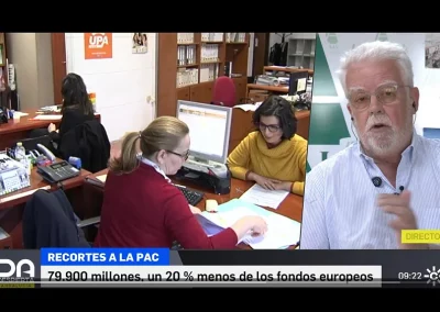 Ricardo Serra El sector está preocupado por la falta de mano de obra para la aceituna Entrevista al presidente de ASAJA-Andalucía, Ricardo Serra, en Canal Sur TV