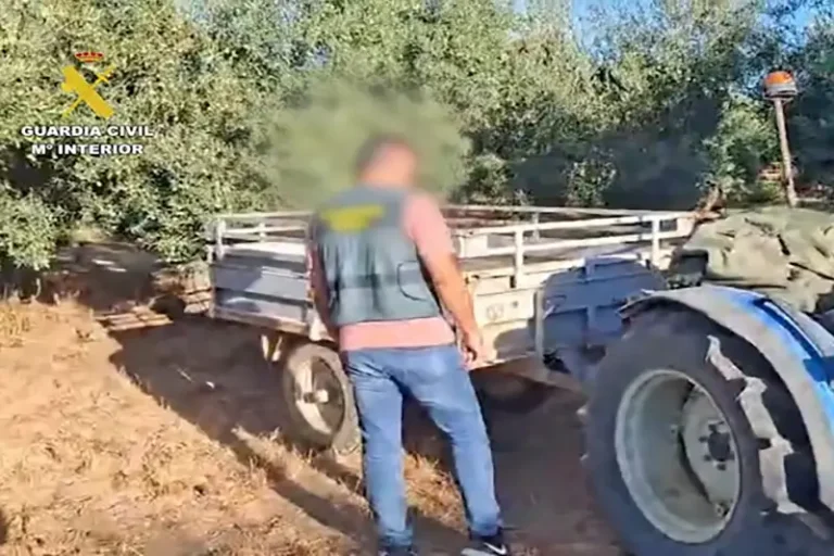 Foto La Guardia Civil recupera un tractor junto a su remolque sustraídos en una finca de Umbrete