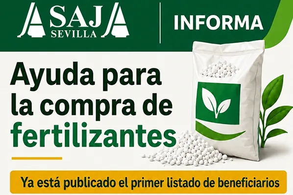Foto convocatoria Ayuda para la compra de fertilizantes