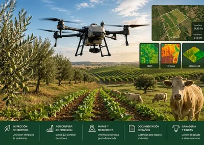 ASAJA-Sevilla organiza un webinar gratuito Foto curso drones gratis
