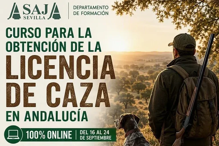 Foto cartel licencia de caza