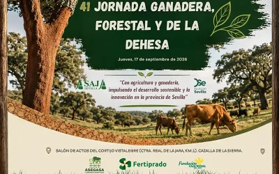 Foto Cartel ASAJA-Sevilla celebrará mañana en Cazalla de la Sierra la 41ª Jornada Ganadera, Forestal y de la Dehesa
