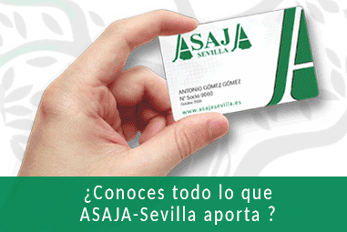 Anuncio Ventajas Socio Asaja-Sevilla