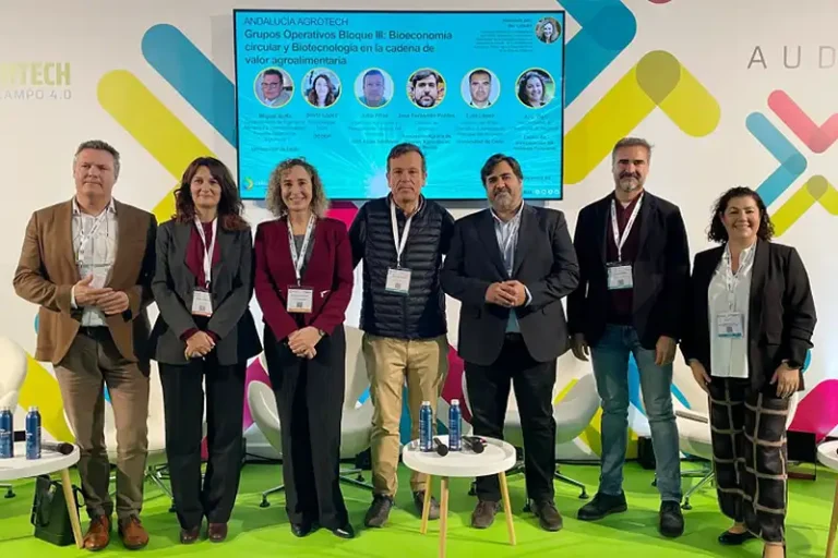 Foto El Proyecto MECA muestra en EXPO AGRITECH 2024 los beneficios agronómicos y ambientales del uso de microalgas como bioestimulante en los cultivos