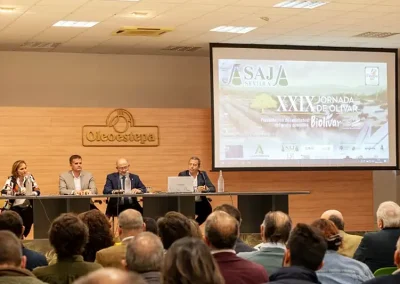 Foto El proyecto Biolivar presenta en Estepa los resultados de sus trabajos para impulsar la sostenibilidad de este cultivo