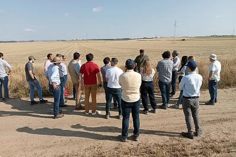 Visita de técnicos a los márgenes del proyecto Sembrando Biodiversidad