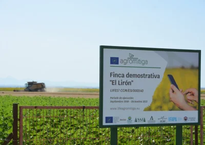 El proyecto LIFE Agromitiga prosigue con la toma y análisis de muestras en la red de fincas colaboradoras pese al estado de alarma