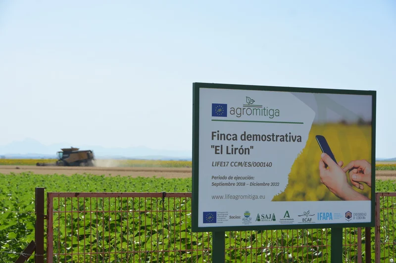 El proyecto LIFE Agromitiga prosigue con la toma y análisis de muestras en la red de fincas colaboradoras pese al estado de alarma