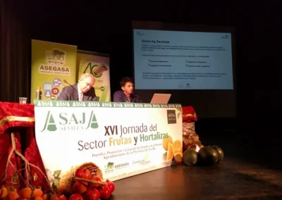 El proyecto SMART AG Services, presente en la Jornada de Frutas y Hortalizas