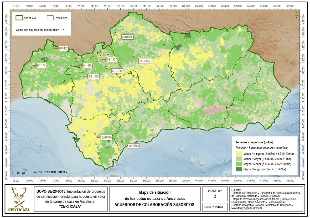 Mapa acuerdos colaboracion certicaza