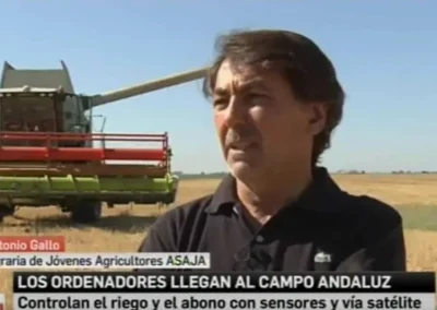 Proyecto Smart AG: Controlando el riego y el abonado vía satélite